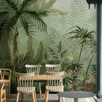 Tropical Palm Tree Mural Wallpaper