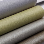 Wholesale in Stock Fireproof Vinyl Texture Wallpaper Woven Fabric Wall Paper Modern Interior Design for Home Improvement Hotel