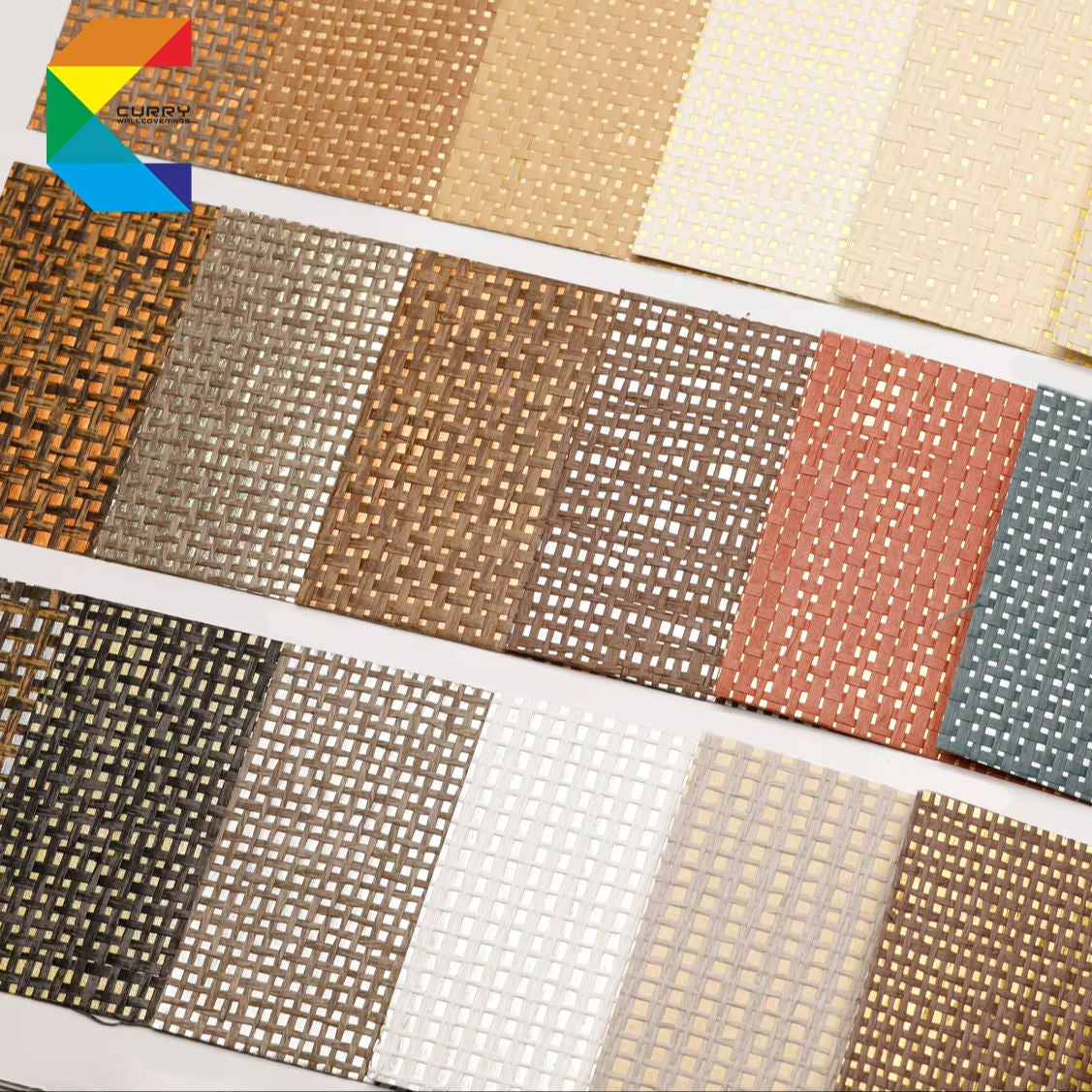 Innovative Design of Sisal, Linen, Grass Woven, Natural Wallpaper Series, Wall, Hotel, Commercial Decoration Natural Wallpaper