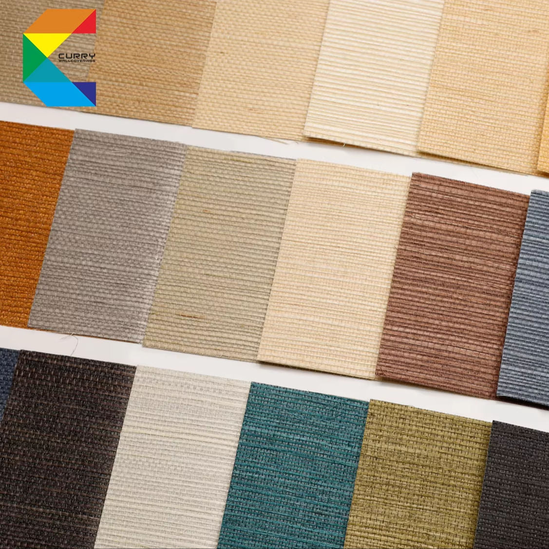 Hot Sale 3D Wallpapers Natural Straw Sisal Woven Silk Series Modern Design Style for Home Hotel Commercial Decoration