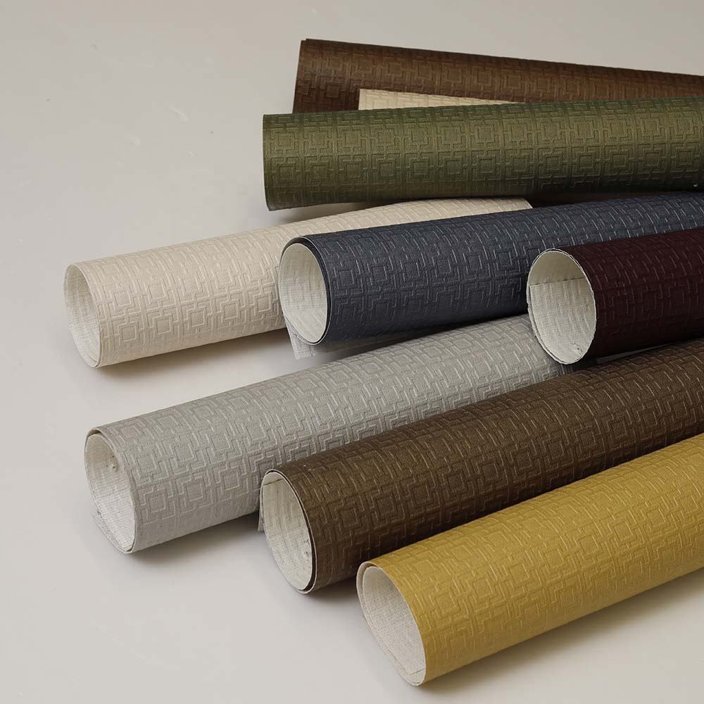 Traditional Chinese Fabric Backed Wallpaper for Hotel Feature Walls