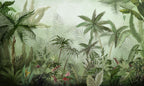 Tropical Palm Tree Mural Wallpaper