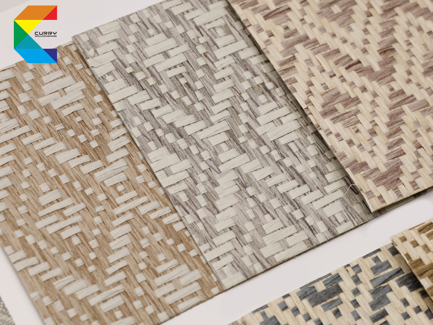 Popular Nature Straw Sisal Linen Grass Weaving Silk Nature Wallpaper Series 3d Wallpaper for Walls Home Hotel Commercial Decor