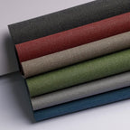 Fireproof Soundproof Wallpaper - PVC Coated Woven Fabric Geometric Texture for Home Office
