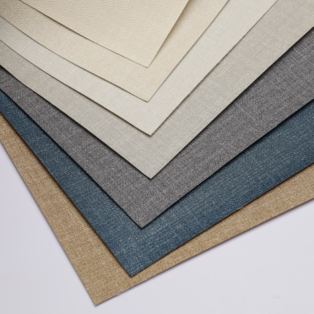 Modern 137cm PVC Waterproof Wallpaper Multiple Styles for Commercial Wall Decoration for Hotel Fireproof Wallcovering