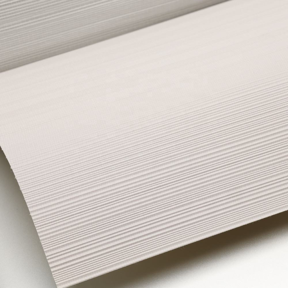 Matte Vertical Stripe Texture Grey 137cm PVC Fabric Backed Wall Papers for Office Decorative