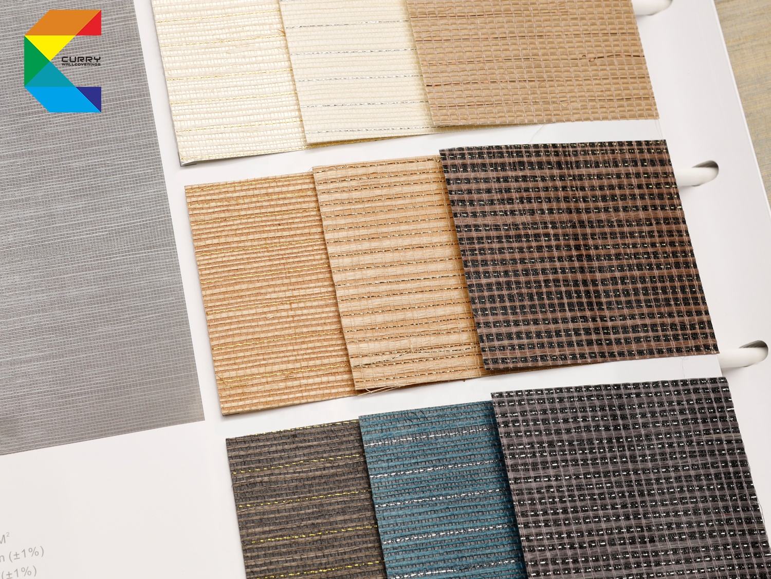 Best Price Modern Design 3D Wallpapers Natural Straw Sisal Woven Silk Series PVC Waterproof Botanical for Home Commercial