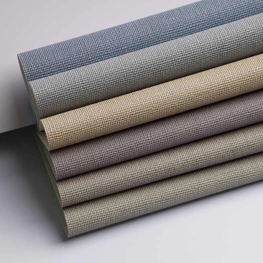 Factory Price Eco-Friendly Various Color 100% Vinyi Material Wallcoverings for Bedroom Wall Decoration Modern Design Waterproof