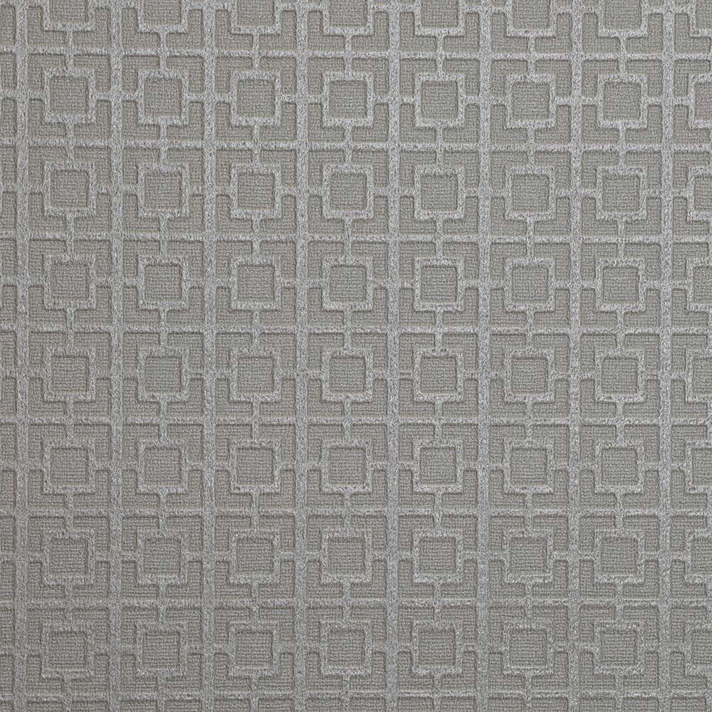 Chinese Style Grid Pattern 3D Embossed Wallpaper for Home Feature Wall