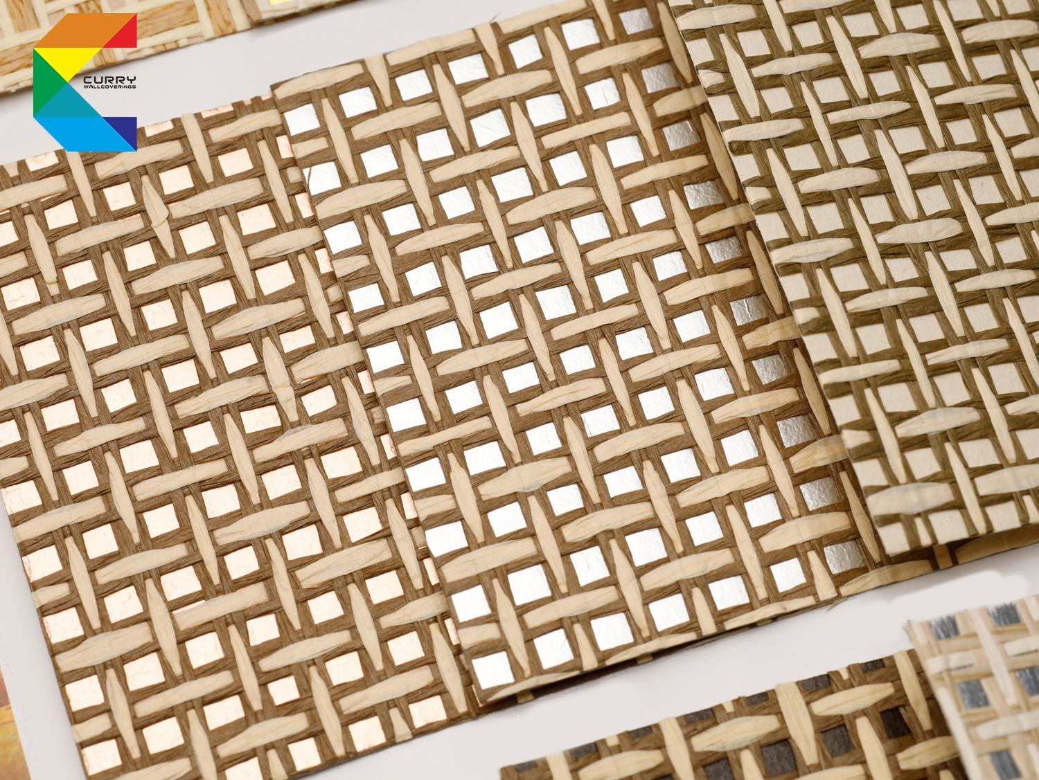 New Arrival Nature Straw Sisal Linen Grass Weaving Silk Nature Wallpaper Series Wallpaper for Walls Home Hotel Commercial Decor
