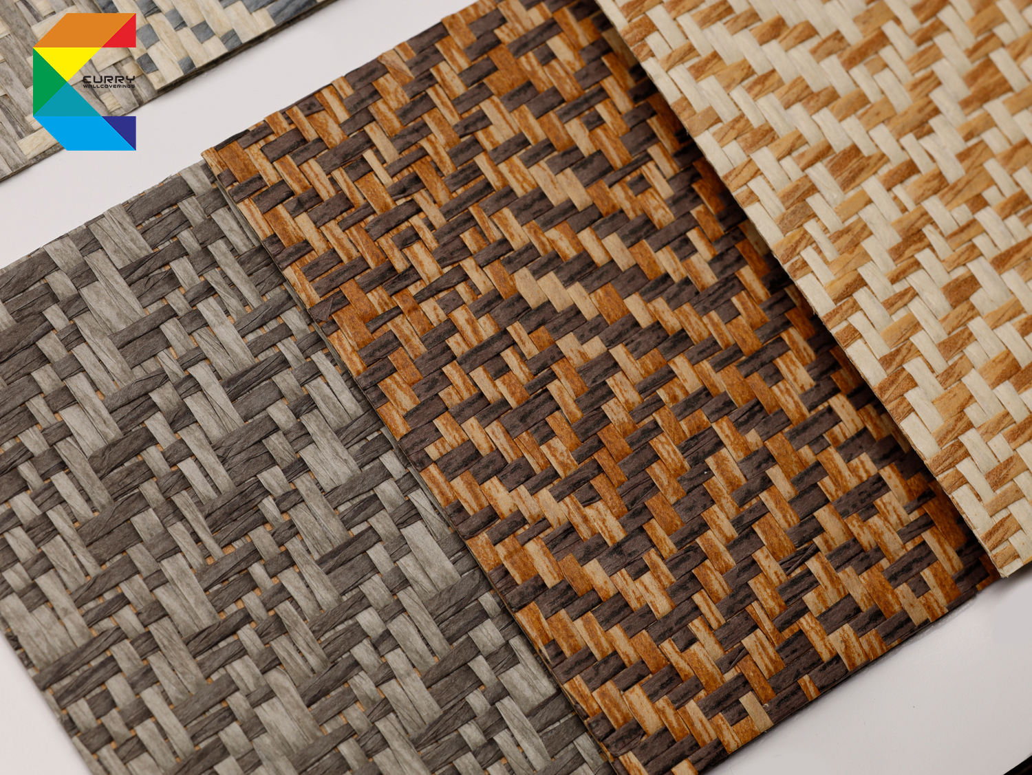 Popular Nature Straw Sisal Linen Grass Weaving Silk Nature Wallpaper Series 3d Wallpaper for Walls Home Hotel Commercial Decor