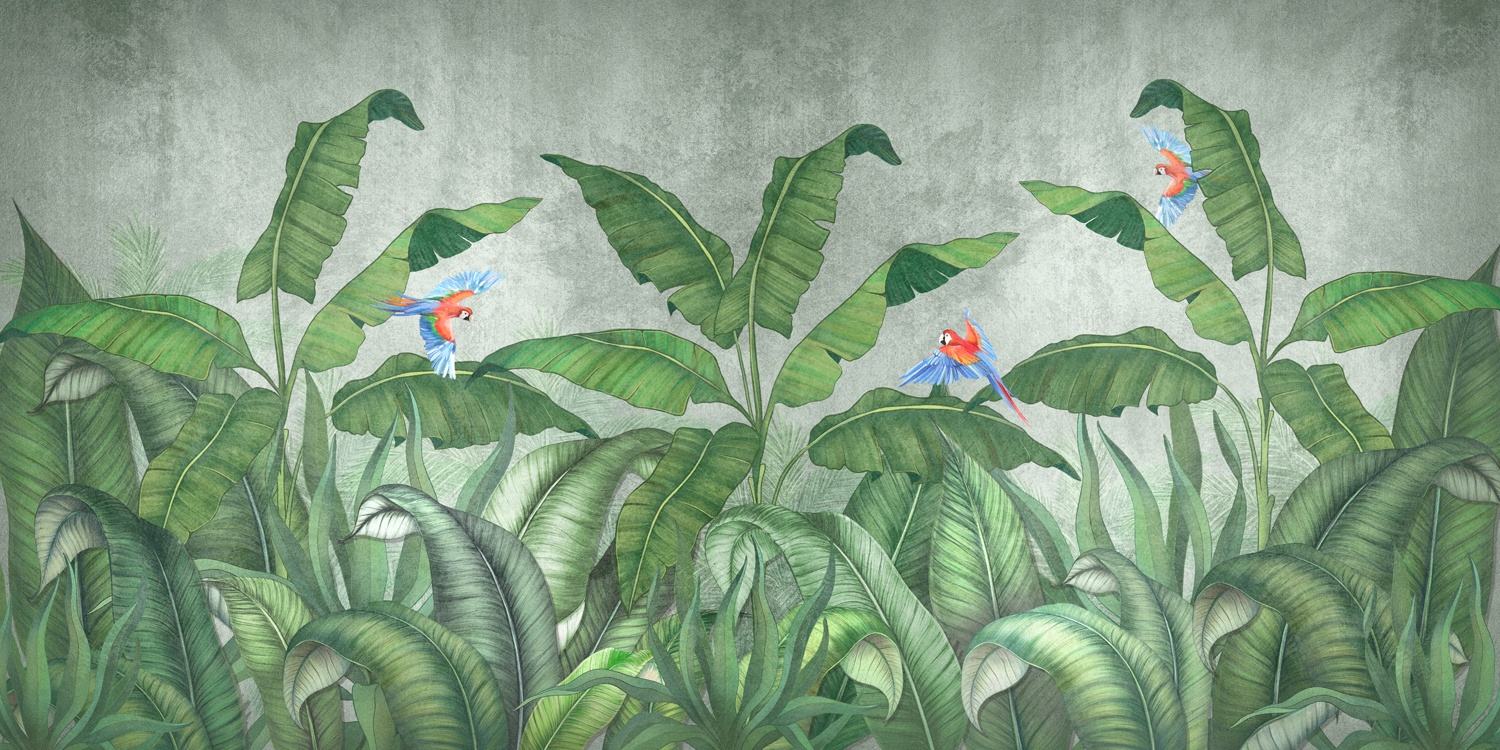 Nature Flowers and Butterflies Decoration Murale Wallpaper