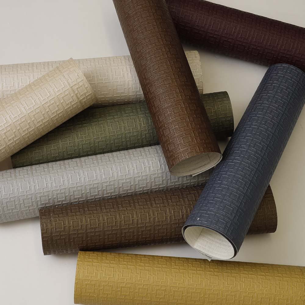 Traditional Chinese Fabric Backed Wallpaper for Hotel Feature Walls