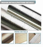 Silver Fabric Backed 54 in Width Wallcoverings for Hotels Restaurants KTV Commercial Use