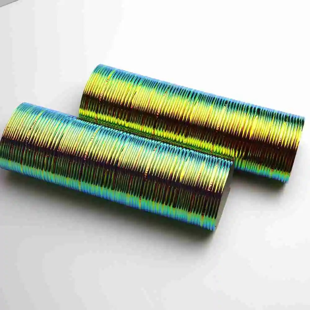 Imitate Changhong Glass Partition Rainbow Colors Semi-partition Luxury Wallcoverings for Commercial Room