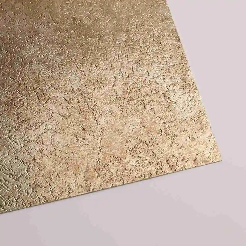 Unique Features Bronzer Brown Gilding Retro Style Wallcovering 100% Vinyi Material Fireproof Wall Papers