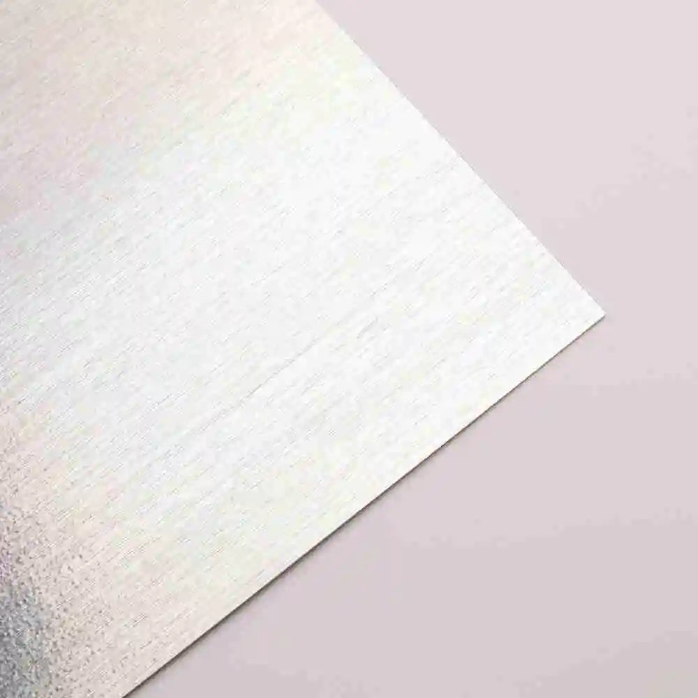 Factory Supply Strip Designs Wallcovering Minimalist Silver Wall Cloth for Walls Decoration Interior