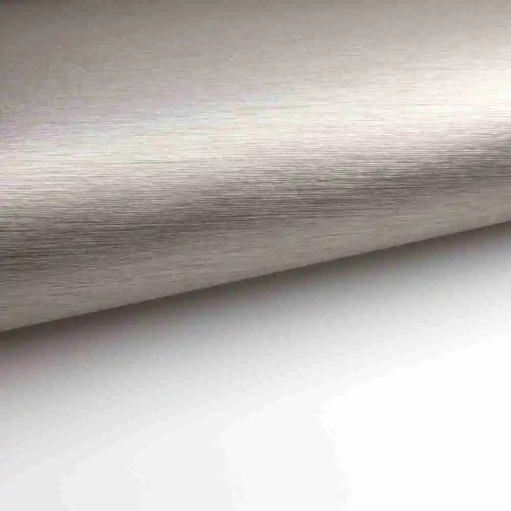 Factory Supply Strip Designs Wallcovering Minimalist Silver Wall Cloth for Walls Decoration Interior