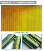 Imitate Changhong Glass Partition Rainbow Colors Semi-partition Luxury Wallcoverings for Commercial Room